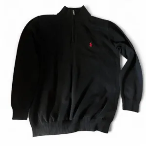 Polo Ralph Lauren Men's Black and Navy Jumper
