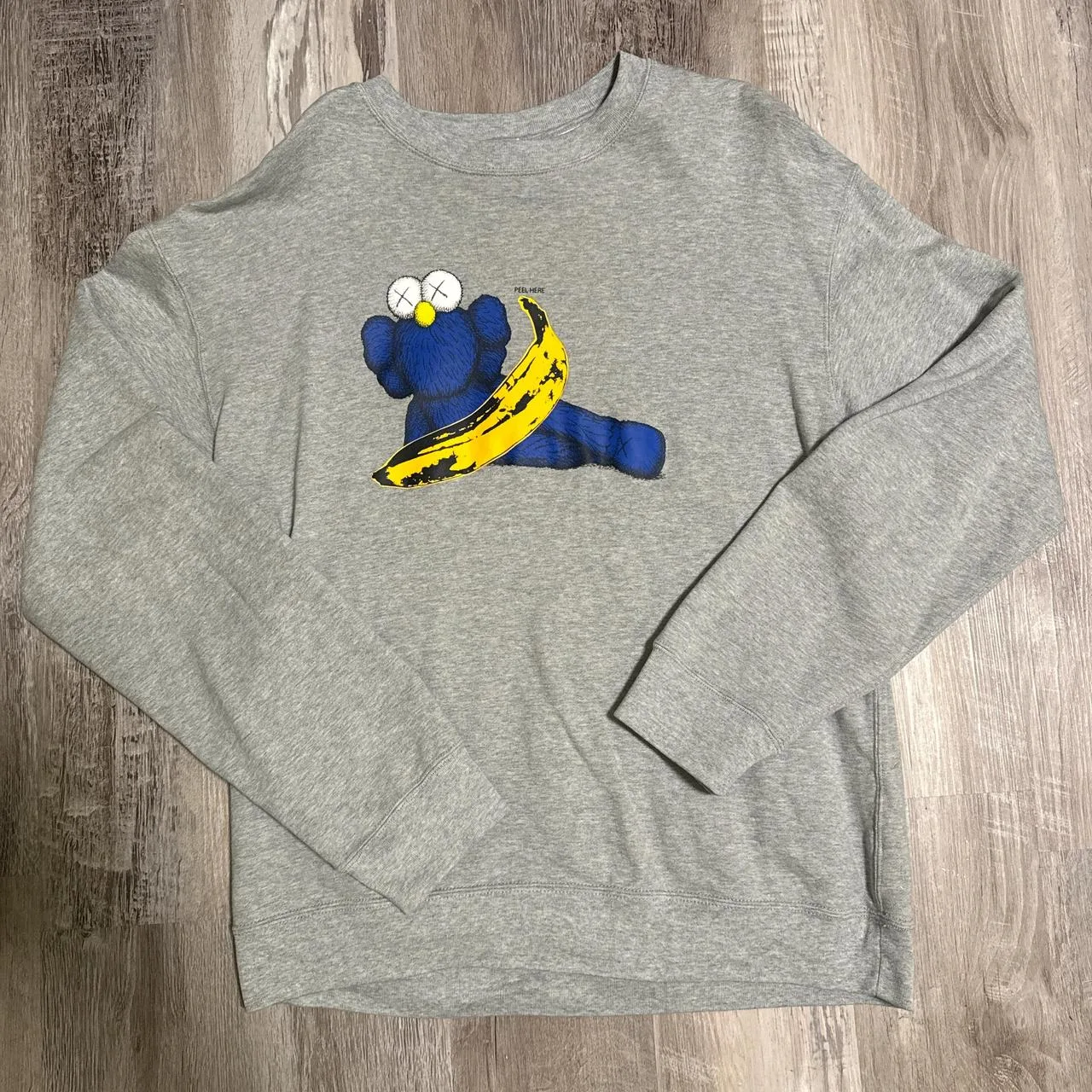Kaws Men's Grey Jumper