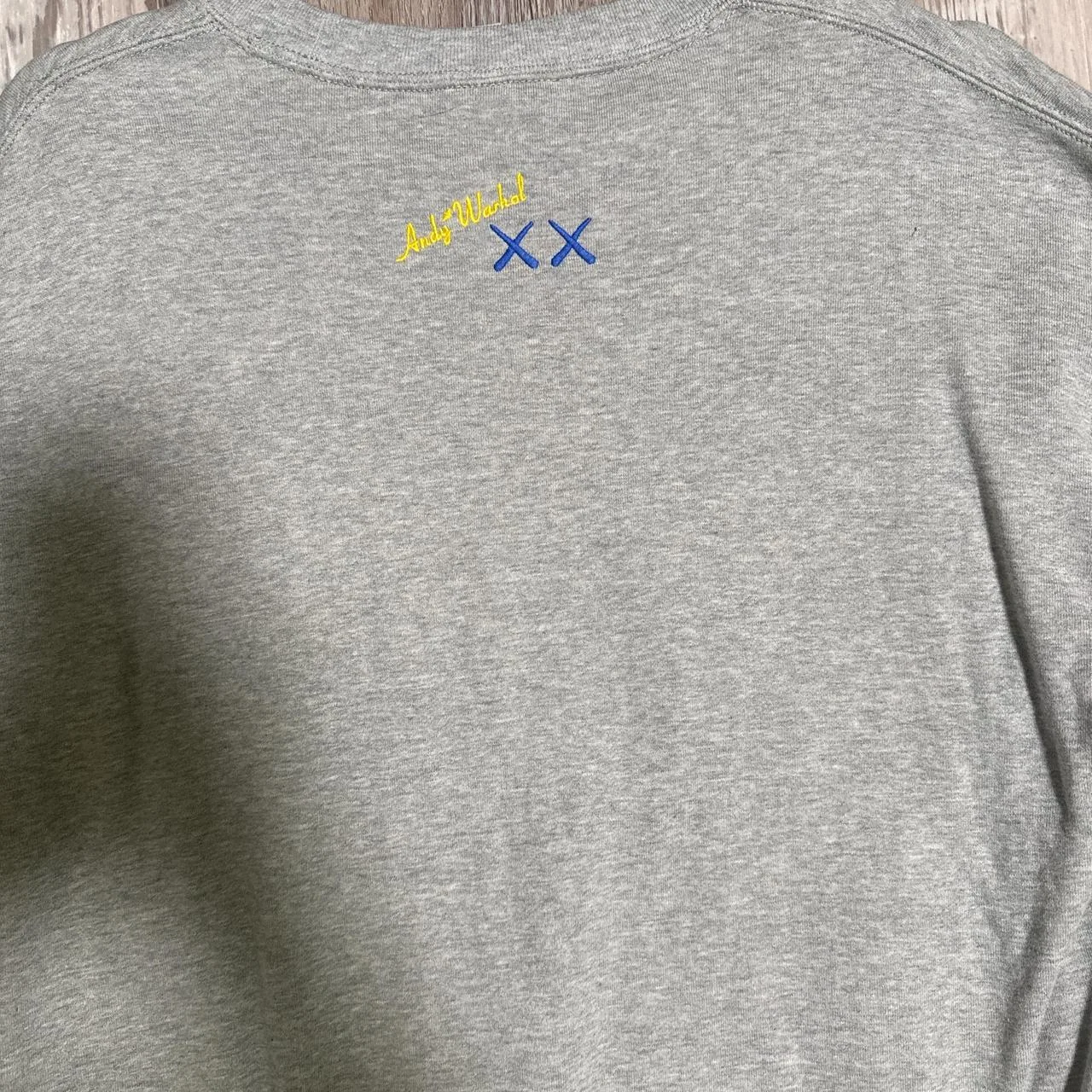 Kaws Men's Grey Jumper - Image 3