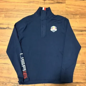 Polo Ralph Lauren Men's Navy and Blue Jumper