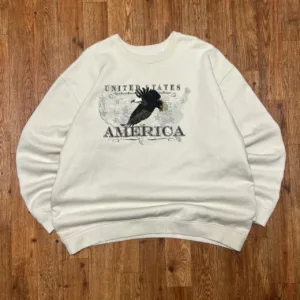 Croft & Barrow Men's Cream and White Jumper