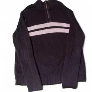 Polo Ralph Lauren Men's Black and Brown Jumper