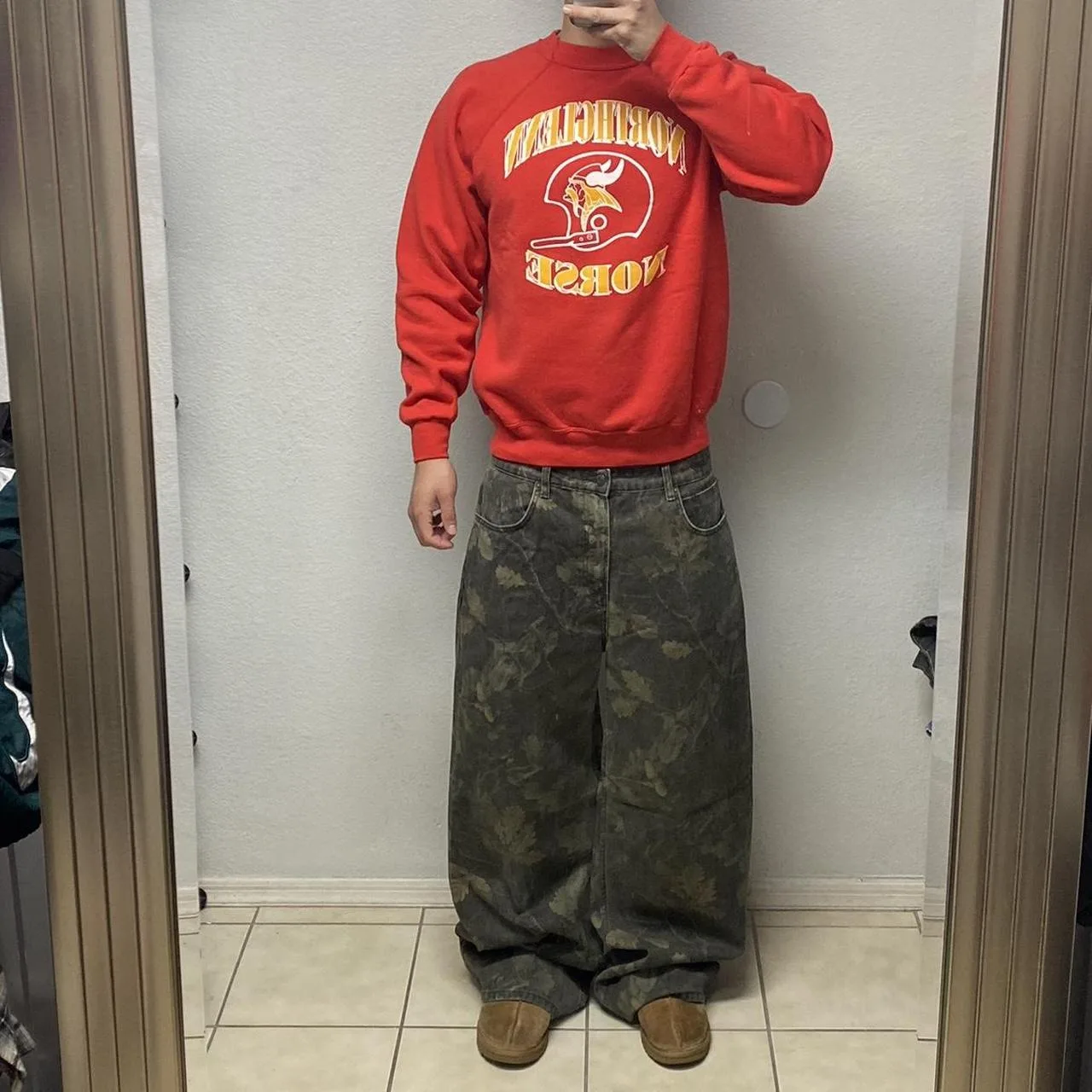 Hanes Men's Red Jumper