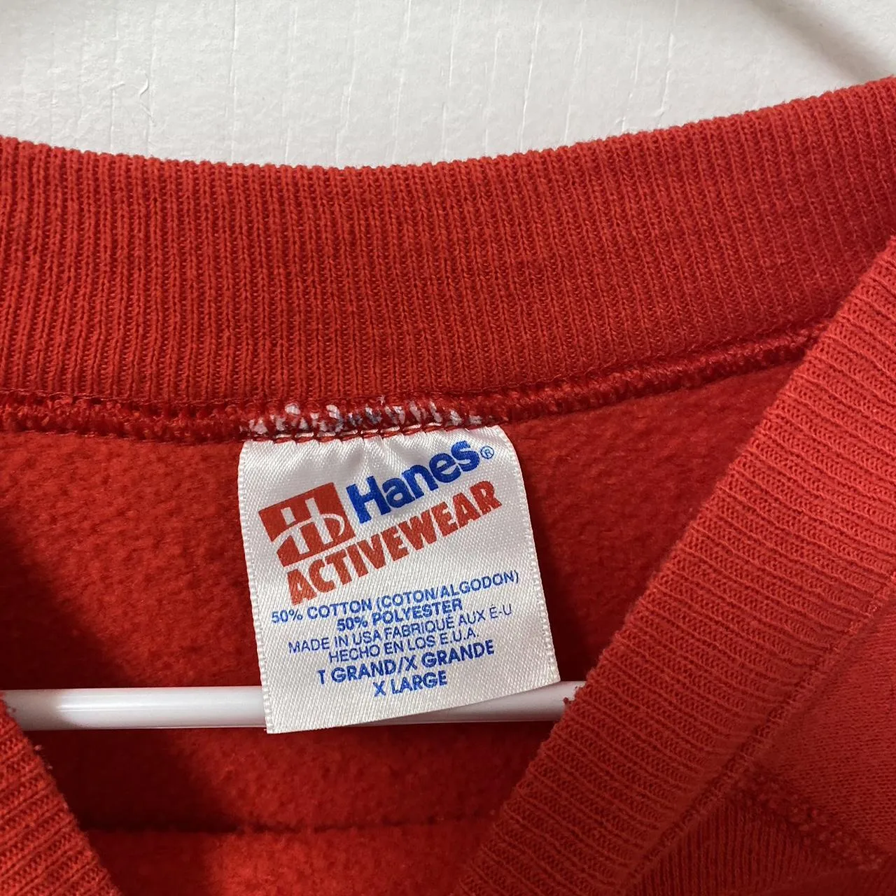 Hanes Men's Red Jumper - Image 4