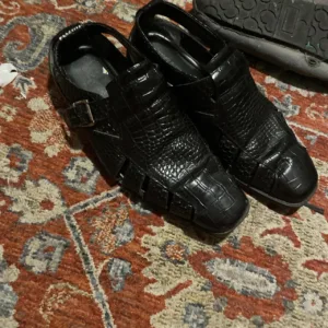 Stacy Adams Men's Black Sandals