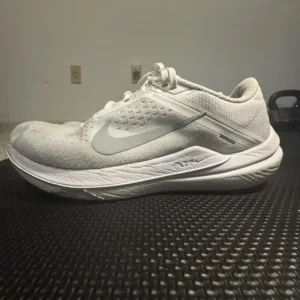 Nike Men's Grey and White Trainers