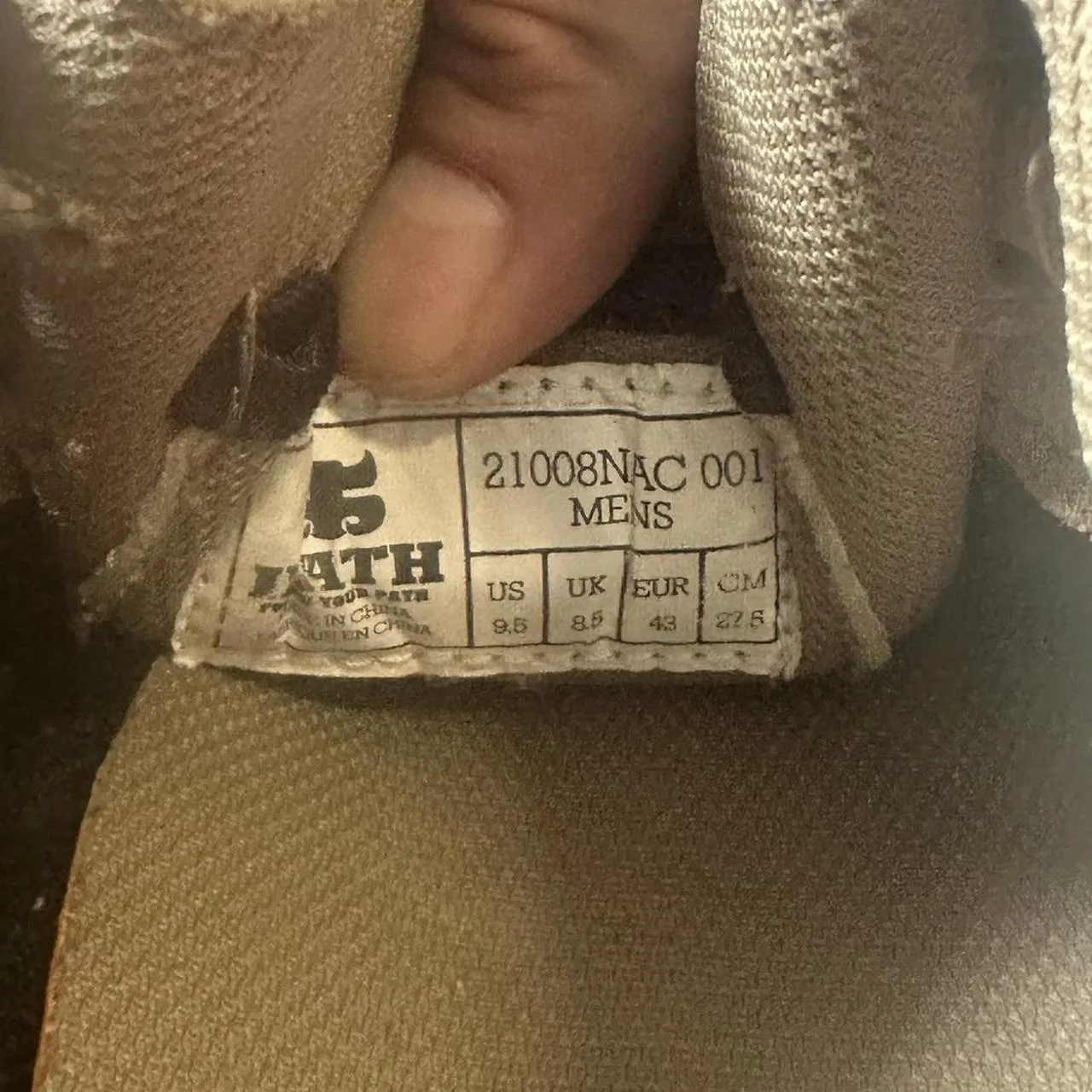 Men's Tan and Brown Trainers - Image 5