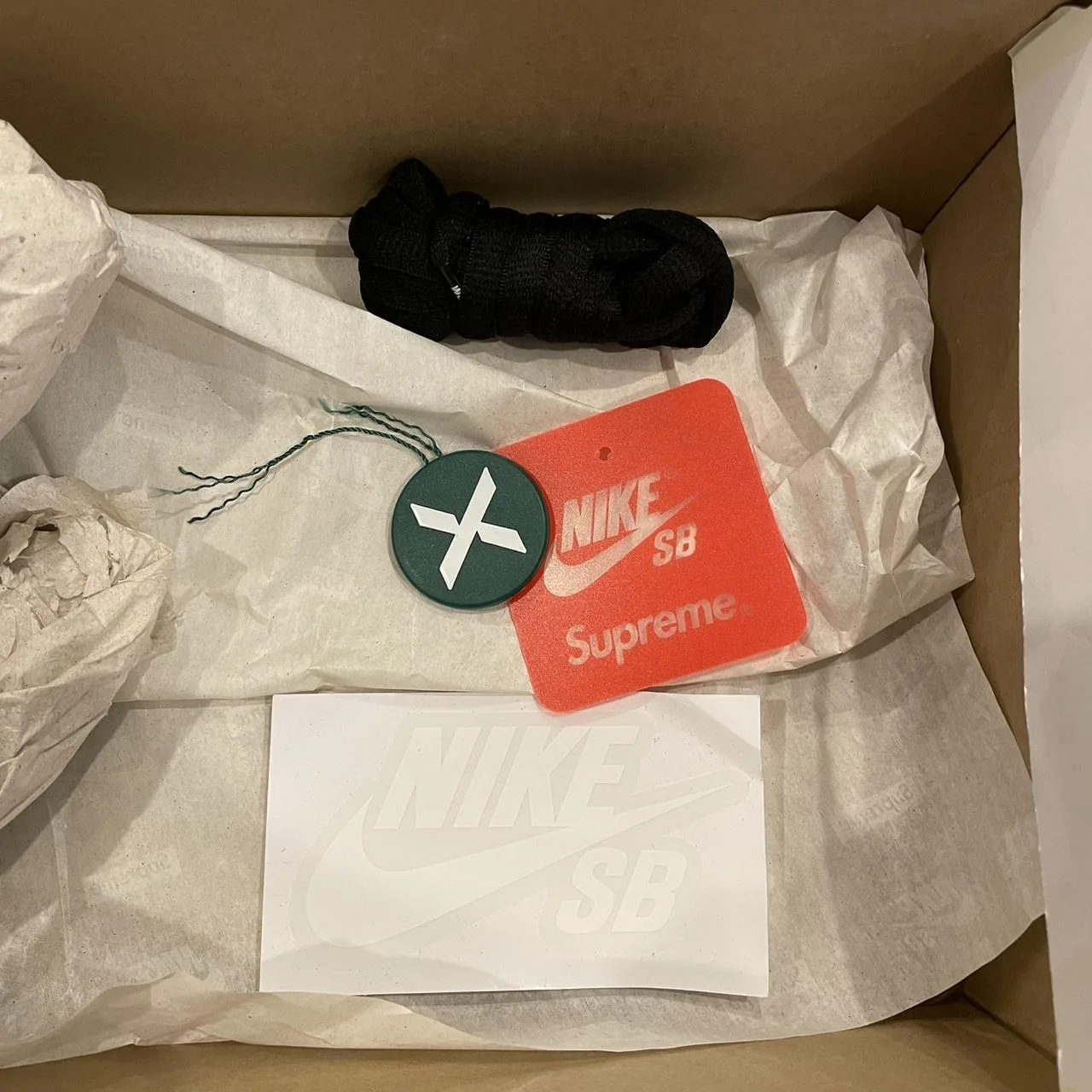 Supreme Men's Blue and Navy Trainers - Image 4