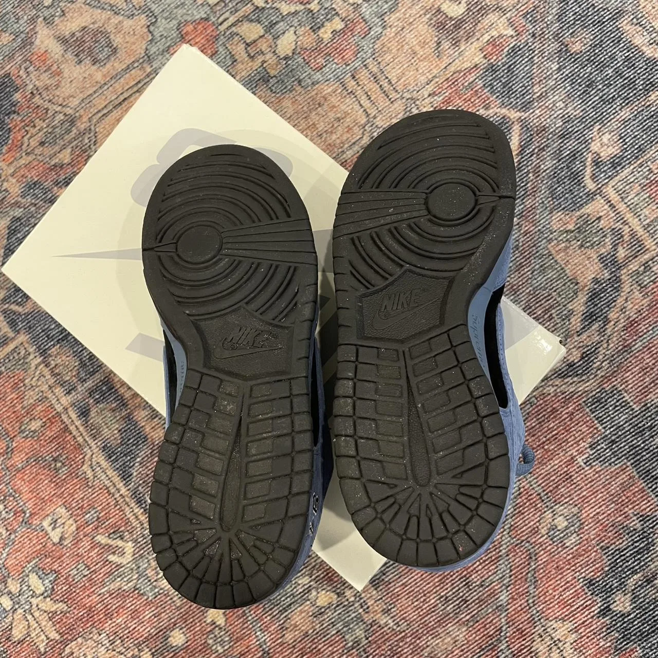 Supreme Men's Blue and Navy Trainers - Image 5