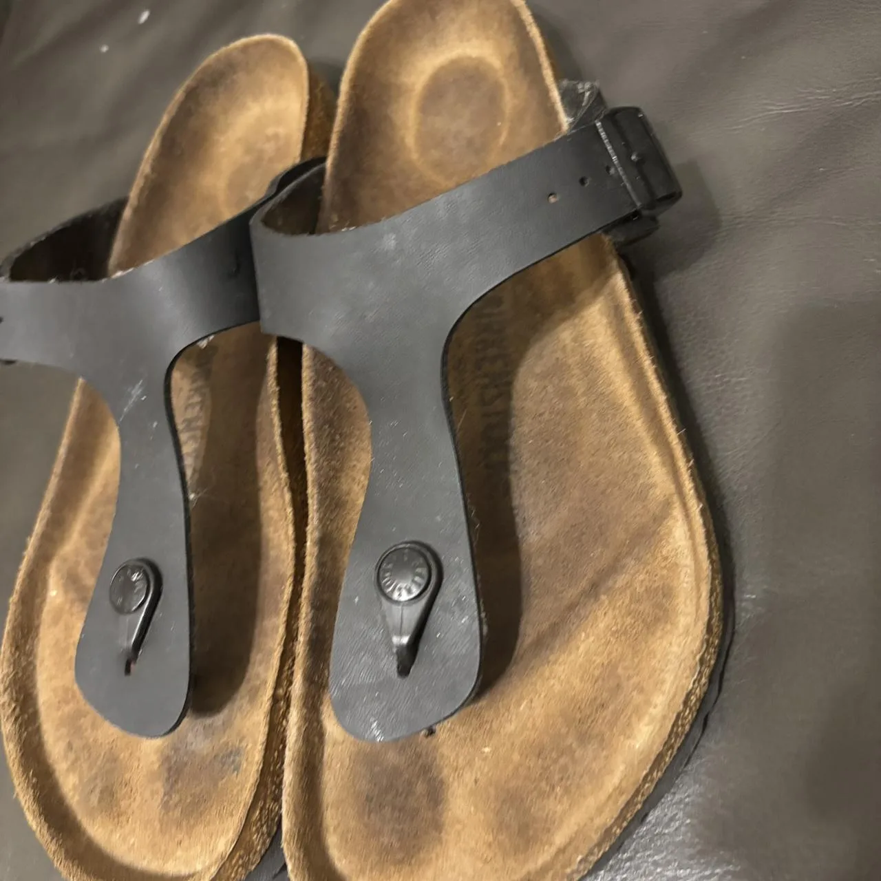 Birkenstock Men's Black Sandals - Image 3