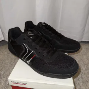 Alpine Swiss Men's Black Trainers