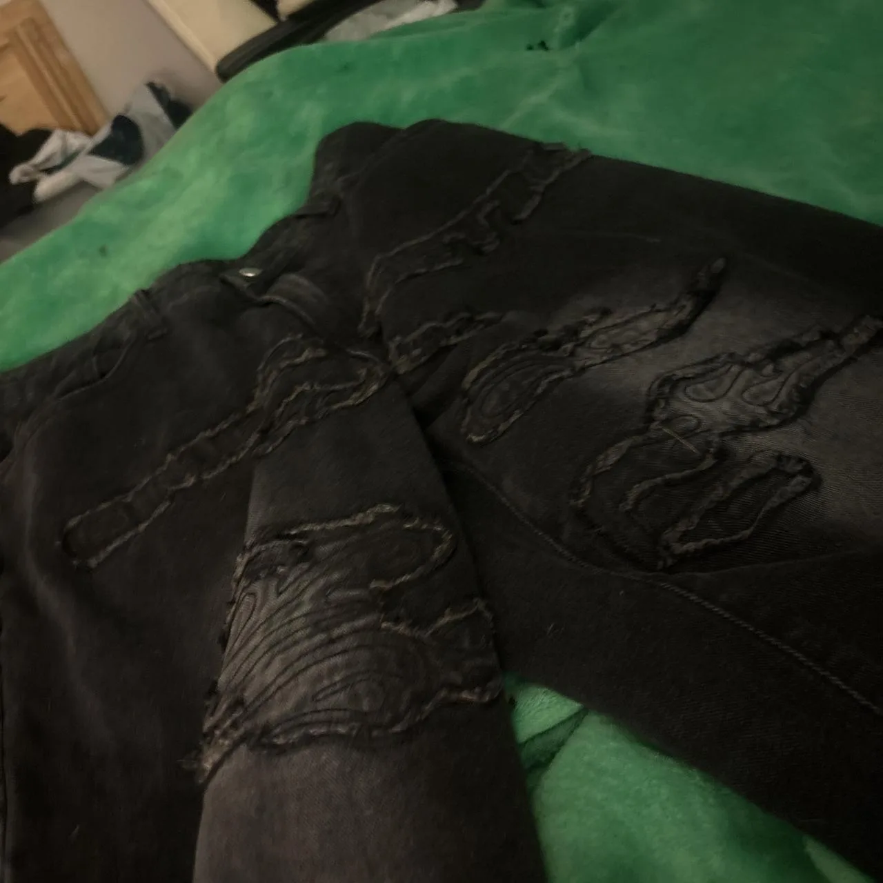 SHEIN Men's Black Jeans