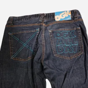 DGK Men's Blue and Navy Jeans