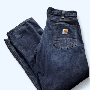 Carhartt Men's Blue and Navy Jeans