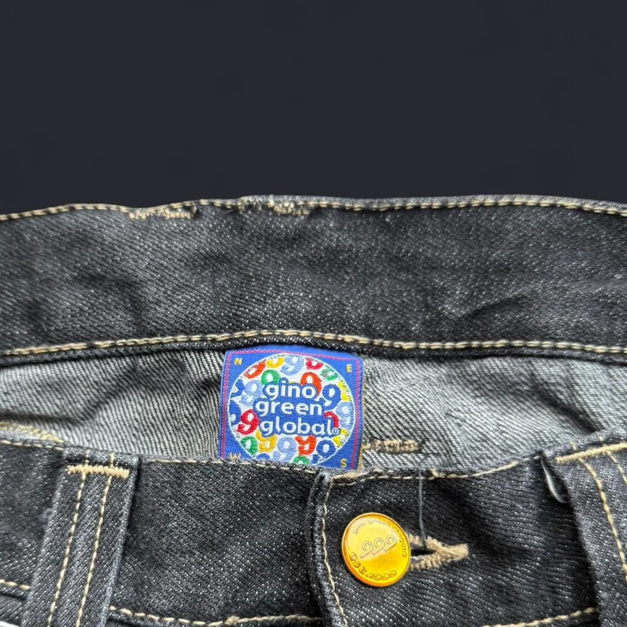 Southpole Men's Black and Navy Jeans - Image 7