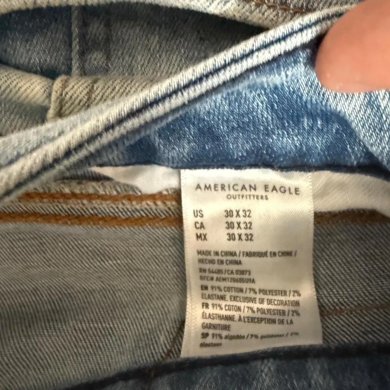 American Eagle Outfitters Men's Blue Jeans - Image 3