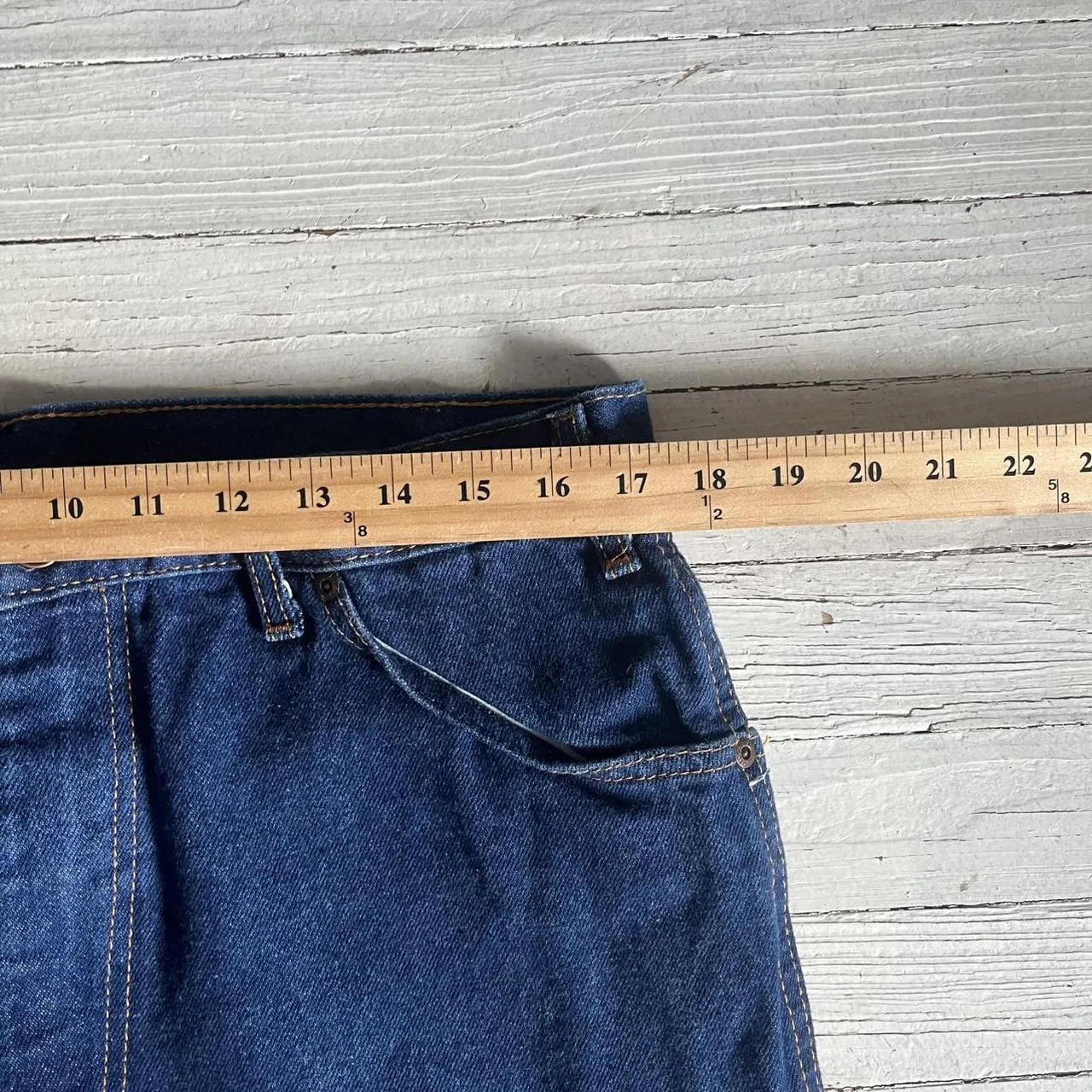 Dickies Men's Blue and Navy Jeans - Image 4