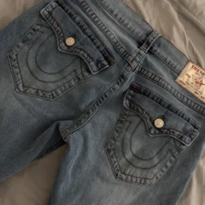 True Religion Men's Blue and Navy Jeans