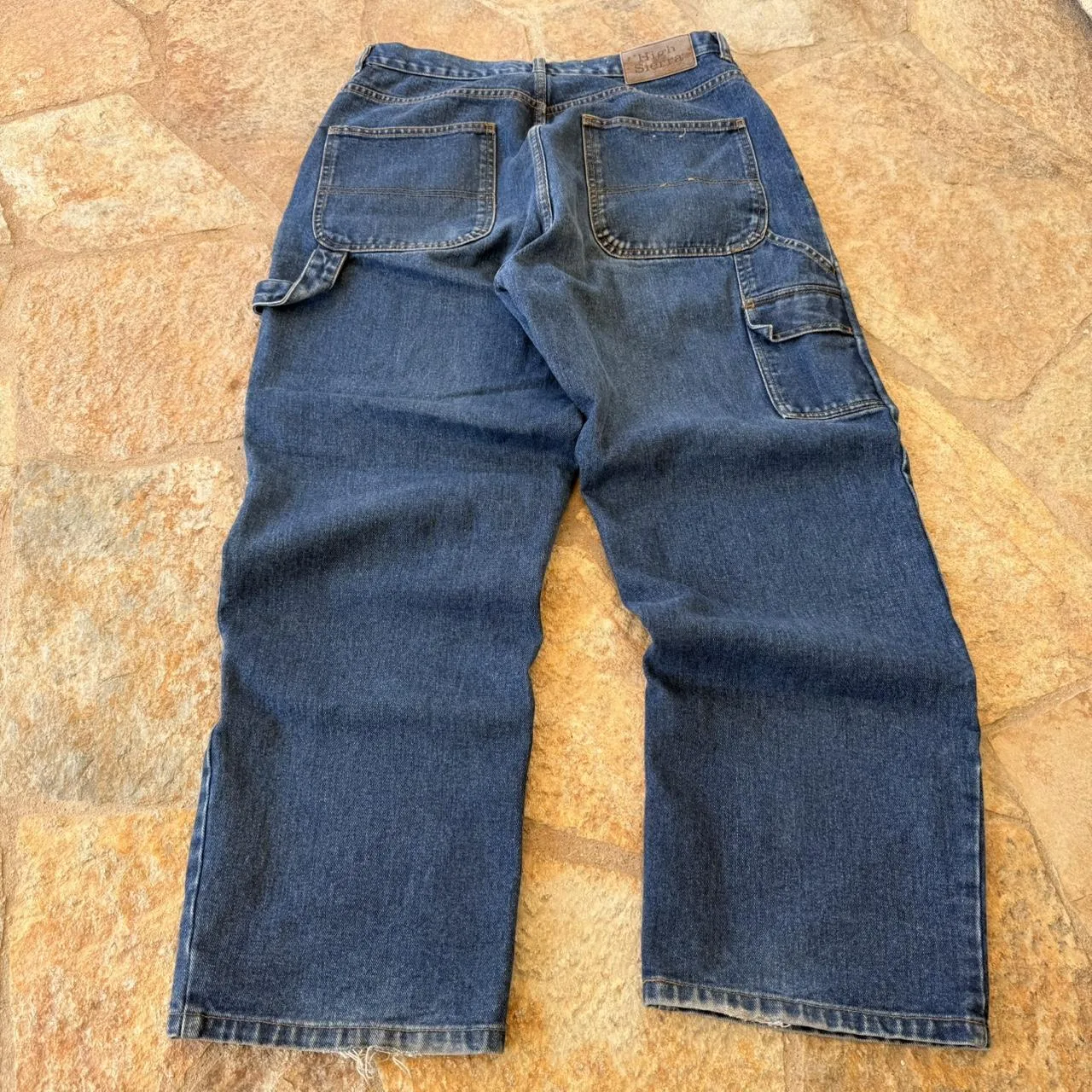 High Sierra Men's Blue and Navy Jeans
