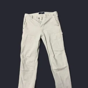 Hollister Co. Men's White and Cream Jeans