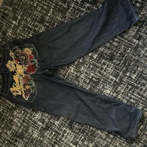 Ed Hardy Men's Blue and Navy Jeans