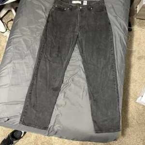 Levi's Men's Black and Grey Jeans