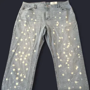 Men's Blue and Navy Jeans