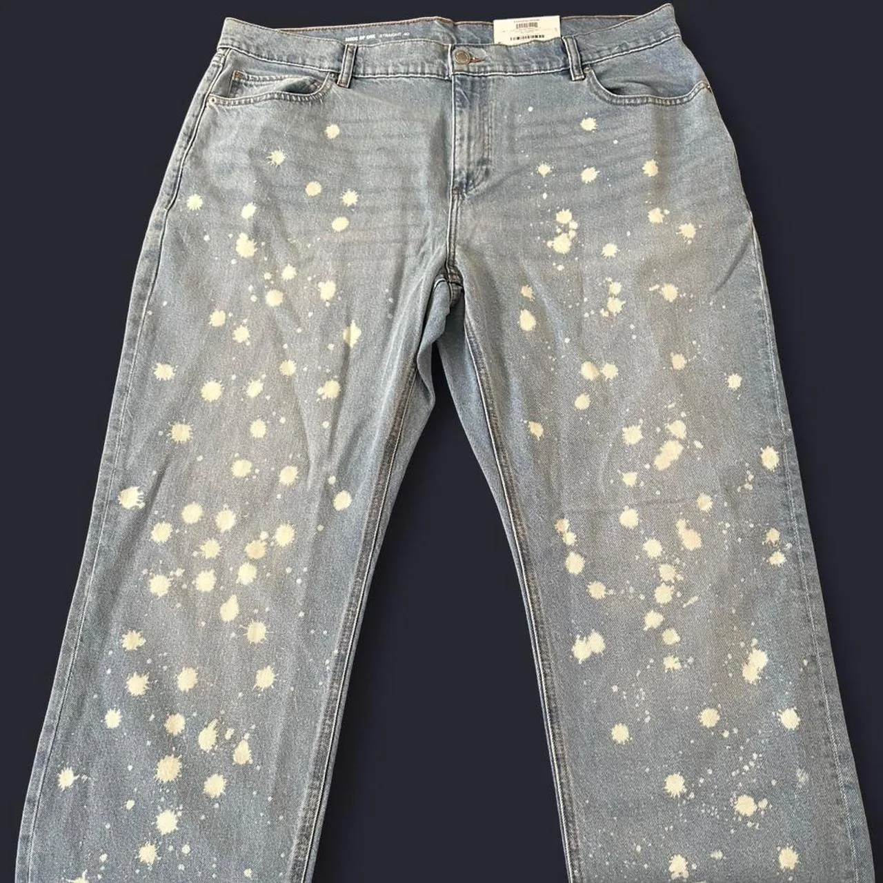 Men's Blue and Navy Jeans