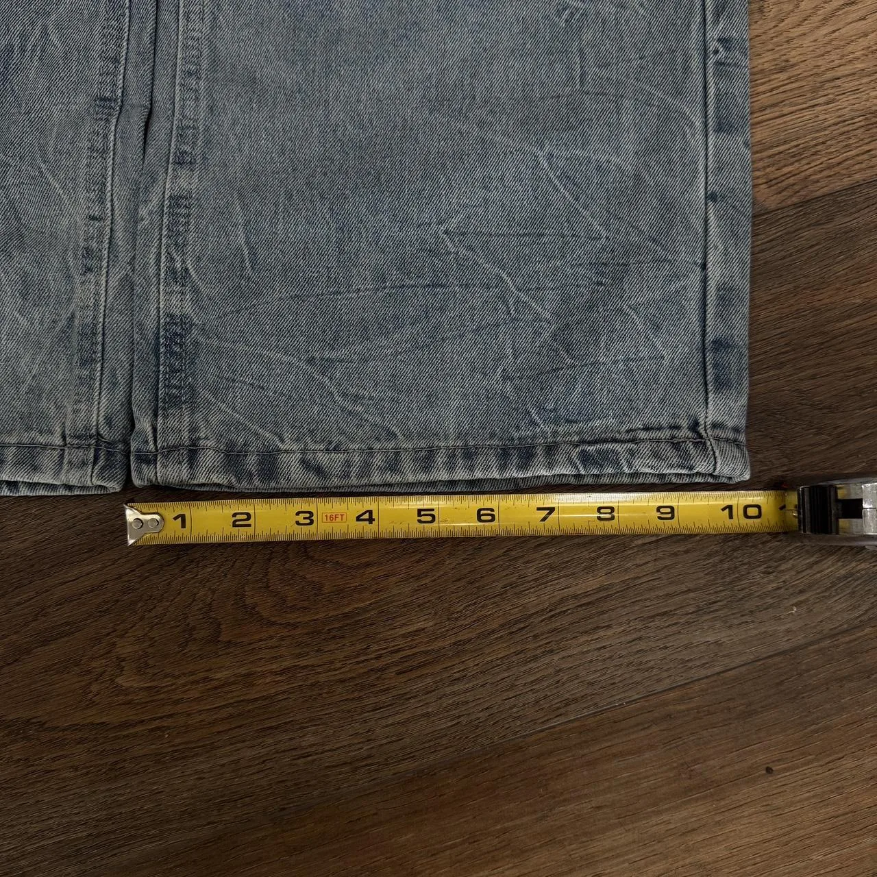 Men's Blue and Grey Jeans - Image 2