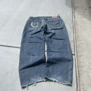 Levi's Men's Blue and Navy Jeans