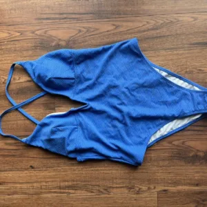 Cupshe Women's Blue Swimsuit-one-piece