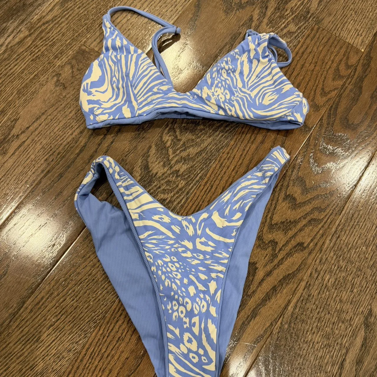 Maaji Women's Blue and Purple Swimsuit-one-piece