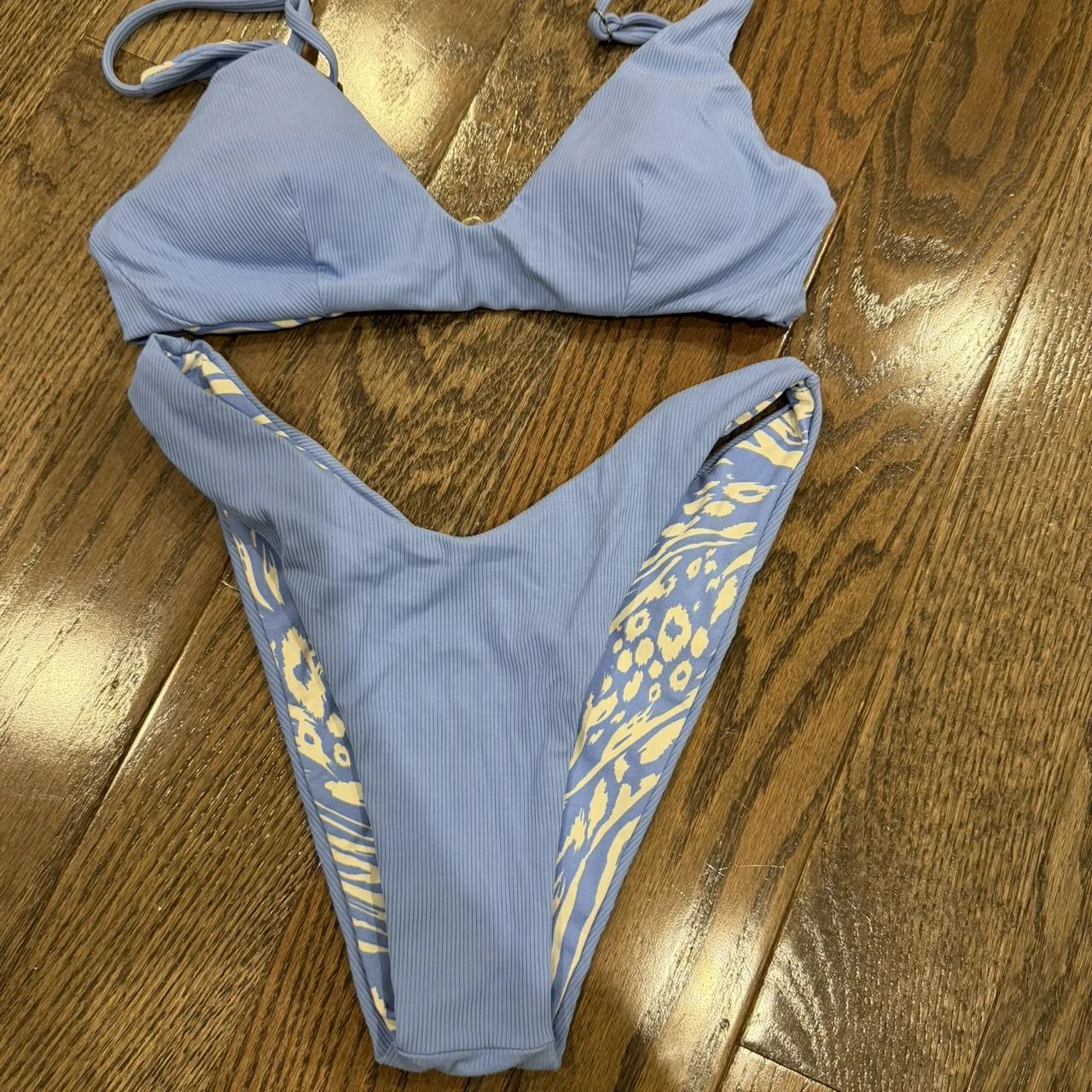 Maaji Women's Blue and Purple Swimsuit-one-piece - Image 3