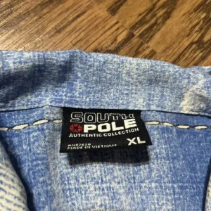 Southpole Men's Blue Shirt