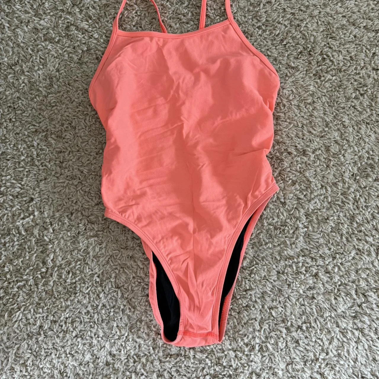 Jolyn Women's Orange and Pink Swimsuit-one-piece