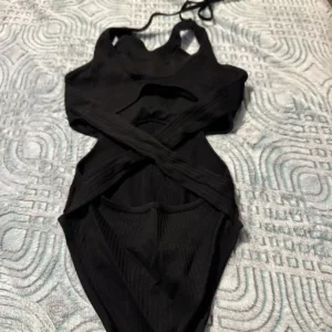 Women's Black Swimsuit-one-piece