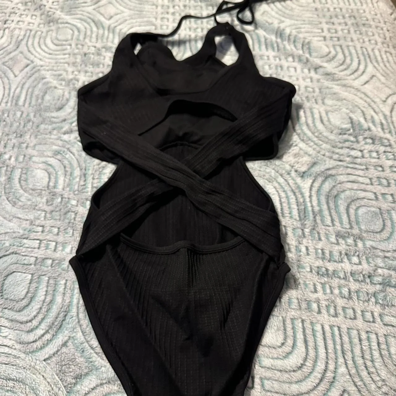 Women's Black Swimsuit-one-piece - Image 6