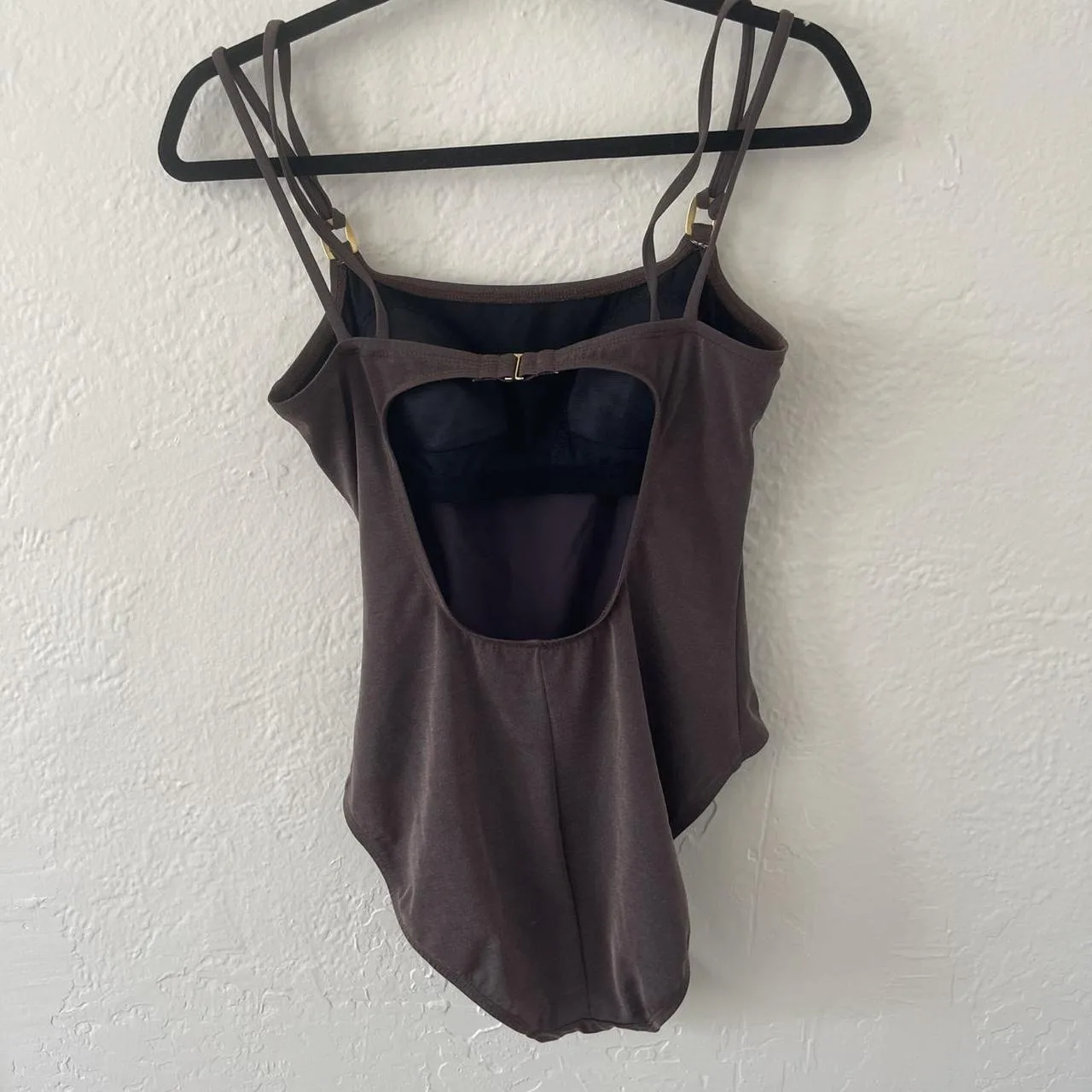 Liz Claiborne Women's Brown and Gold Swimsuit-one-piece - Image 2