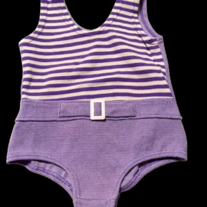 Newport Girls' Purple Swimsuit-one-piece