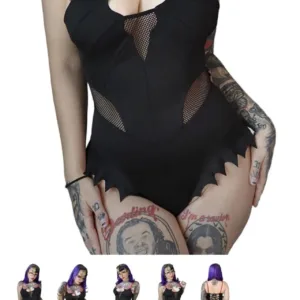 Killstar Women's Black Swimsuit-one-piece