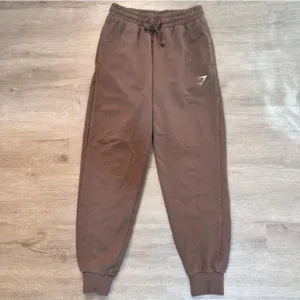 Gymshark Women's Brown Joggers-tracksuits