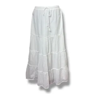 Mudd Clothing Women's White Skirt