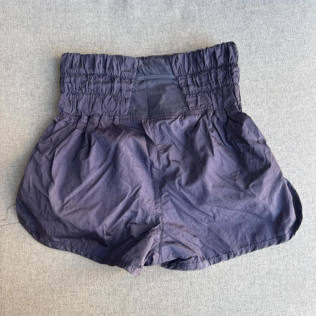 Free People Women's Navy and Blue Shorts - Image 2