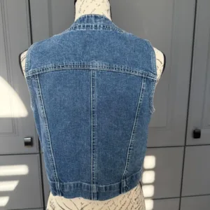 Gap Women's Blue and Navy Gilet