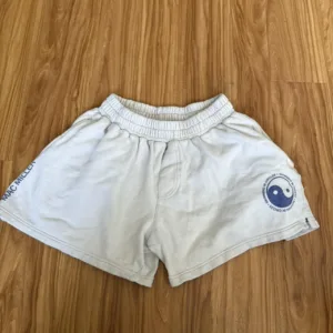 MAC Women's Cream and Tan Shorts