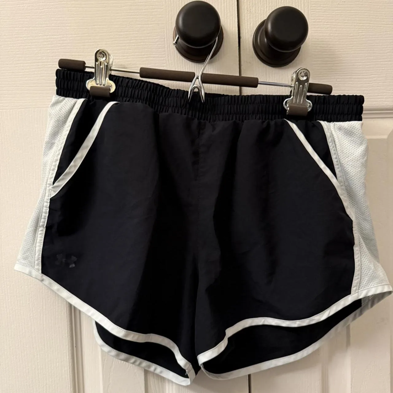 Under Armour Women's Navy and Blue Shorts