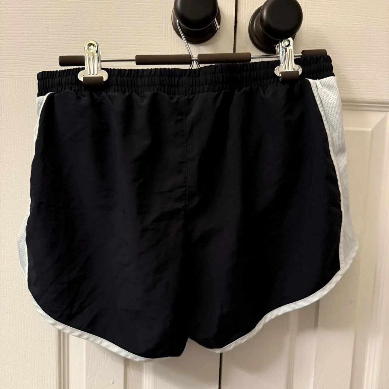 Under Armour Women's Navy and Blue Shorts - Image 2