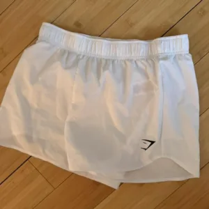 Gymshark Women's White Shorts