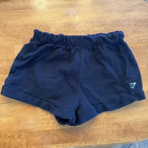 Gymshark Women's Black and Navy Shorts