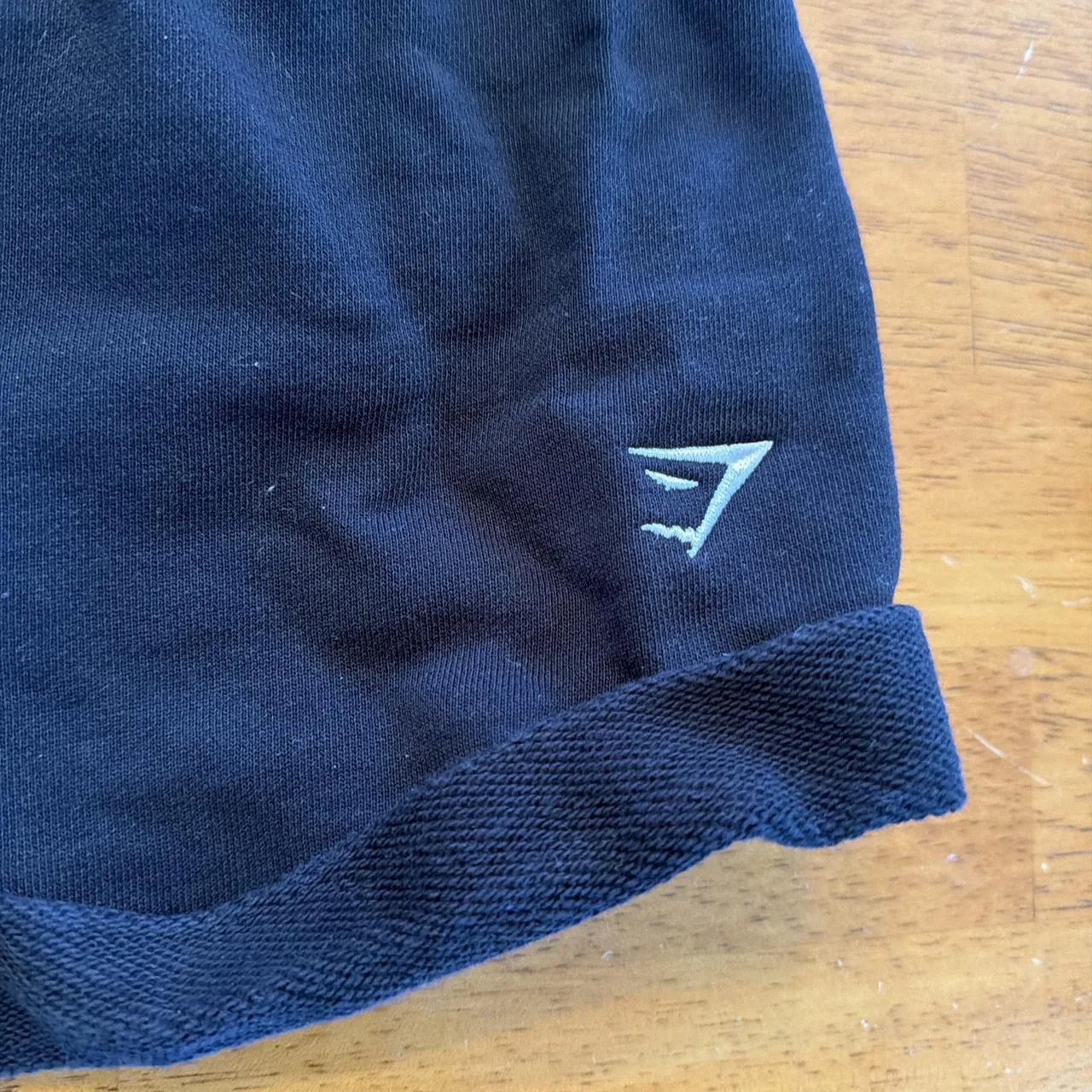 Gymshark Women's Black and Navy Shorts - Image 2